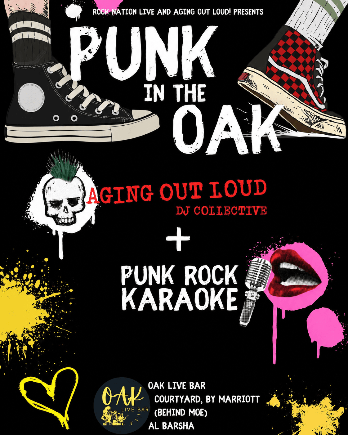 Punk Rock / Italian Karaoke / Live Bands